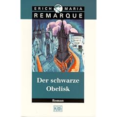 Der schwarze Obelisk: Geschichte einer versp�teten Jugend