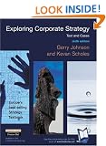 Exploring Corporate Strategy: Text and Cases
