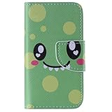 Zeebox iPhone 4 / iPhone 4s 手帳型 ケース カバー [生涯補償付き] 高品質 落下防止 保護カバー カード収納 スタンド機能 マグネット式 Apple iPhone4 / 