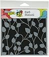 Crafter's Workshop Template, 6 by 6-Inch, Climbing Vine