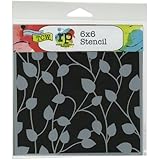 Crafter's Workshop Template, 6 by 6-Inch, Climbing Vine