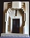 Architectural Sculpture Bookend of the Charles Rennie Mackintosh Doorway From the Glasgow School of Art By Timothy Richards