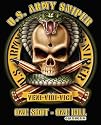 Black Ink Design Army, Navy, Military, Marines T-Shirts