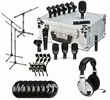 Audix FP7 Drum Microphone Bundle w Dvice, Stands