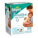 Pampers Stages Sensitive Wipes- 512 ct.