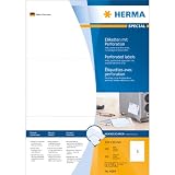 Herma 4664 Etiketten A4 210x99 mm perforiertPapier matt 300 St&uuml;ck
