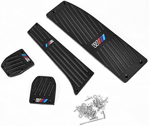INHDBOX Black Pedals For BMW M3 M5 M6 E30 E32 E34 E36 E38 E39 E46 E60 E61 E90 E92 X5 X1