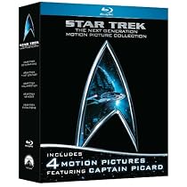 Star Trek: The Next Generation Motion Picture Collection (First Contact /  Generations / Insurrection / Nemesis) [Blu-ray]