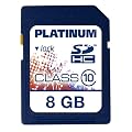 Platinum Class 10 SDHC Secure Digital - Secure Digital High Capacity Card (SDHC) 8192 MB