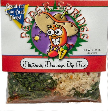 Manana Mexican Dip Mix by Carmie's Kitchen Pepper Springs