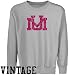 Montana Grizzlies Youth Ash Distressed Logo Vintag...
