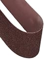Norton 3X High Performance Portable Sanding Belts, Aluminum Oxide, 21