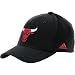 adidas Chicago Bulls Black Basic Team Logo Flex Fit Hat