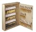 MMF Industries 110-Key Uni-Tag Single-Tag Key Cabinet with Key Lock (201911003)