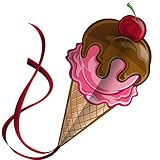 Hengda Easy Flyer Kite For Kids - Sweet Ice Cream Kite for Kids | Easy to Assemble | Best for Outdoor Games & Activities | Lifetime Warranty