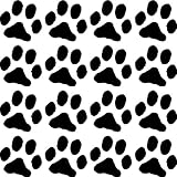 16 Paw Print Vinyl Wall Art Decal