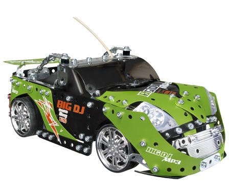 Childrens Toyshop  Toys : Erector Radio Control with Digital Music Player, 354 Pieces