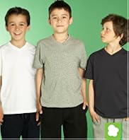 3 Pack Pure Cotton V-Neck T-Shirts