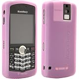Magenta Rubber Skin Case for Pearl 8100