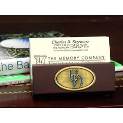 Memory Company Delaware Blue Hens Business Card Holder