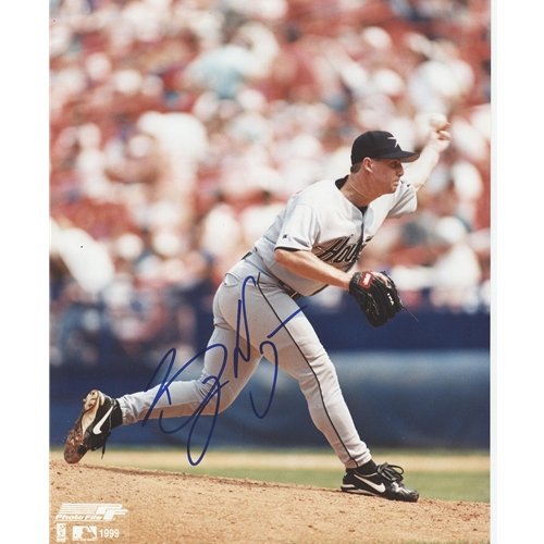 Billy Wagner Autographed Houston Astros (Grey Jersey) 8x10 Photo