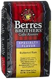 Berres Brothers Coffee Roasters Butternut Rum Coffee, Whole Bean, 12-Ounce Bags (Pack of 3)