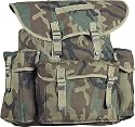 Bundeswehr Rucksack - woodland -