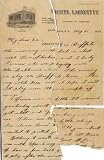 Pie Traynor Signed Letter 1931 Re: Baseball Season