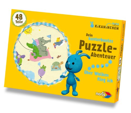 Noris Spiele 606037362 - Kika - Puzzle - &Uuml;ber den Wolken, 48-teilig Preisvergleich