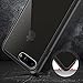 iPhone 7 Plus Case, LK [Air Hybrid] Ultra Slim Shockproof [Crystal Clear] Back Protective Case + TPU Bumper Cover for Apple iPhone 7 Plus (Black)