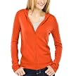 Mossimo&reg; Black: Ultrasoft Hoodie Cardigan - Zap Red