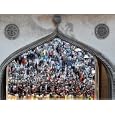 Indian Shiite Muslims Flagellate Themselves During a Procession, Hyderabad, India, January 30, 2007 Photographic Poster Print by Mahesh Kumar, 56x42