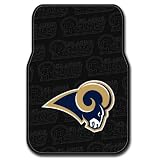 FMRAMS - St. Louis Rams Front Floor Mats 2 Piece NFL Football