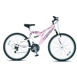 British Eagle Kudos Girls 24-inch Dual Suspension Mountain Bike
