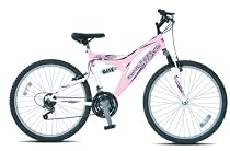 British Eagle Kudos Girls 24" Dual Suspension Mountain Bike
