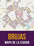 Brujas, B�lgica: mapa de la ciudad
