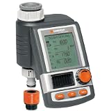 Buy Gardena 1866 Premium 6-Cycle Digital Solar Powered Water Timer Computer C 1060... by Gardena