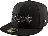 NBA Orlando Magic Hardwood Classics Basic Black and White 59Fifty Cap, Black/White, 7 1/2