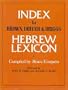 Index To Brown Driver and Briggs Hebrew Lexicon