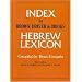 Index To Brown Driver and Briggs Hebrew Lexicon