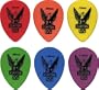 12 Clayton Delrin Small Teardrop 1.14mm Picks