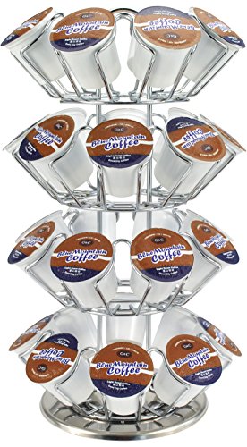 Surpahs 32-Pods K Cup Coffee Pod Holder, Carousel Organizer - 32 Pod Capacity