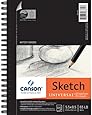 Canson Universal Sketch Paper Pad 5.5 x 8.5 ": 100 Sheets