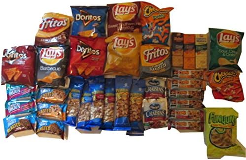 Super Snack Pack Care Package Dorm Office 35 Count