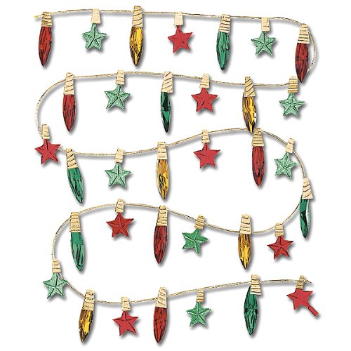 Jolees  Boutique Themed Ornate Stickers, Christmas 