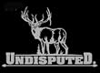 Undisputed Upstream Images Silver Vinyl Wildlife Car Truck Window Decal Sticker