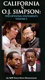 California Vs. O.J. Simpson Vol. 1