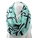 Pop Fashion Patterned Cross Print Infinity Scarf - Women's Summer Scarf