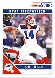 2011 Score Football Card # 37 Ryan Fitzpatrick - Buffalo Bills - NFL Trading Card In a Protective Screwdown Case!