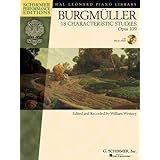 Johann Friedrich Burgmüller - 18 Characteristic Studies, Op. 109 - Piano Songbook